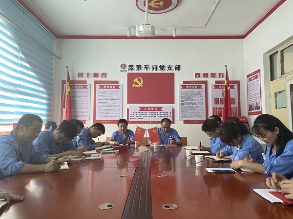 6月19日下午，尿素車間黨支部與法律審計部黨支部開展結對共建活動2.jpg
